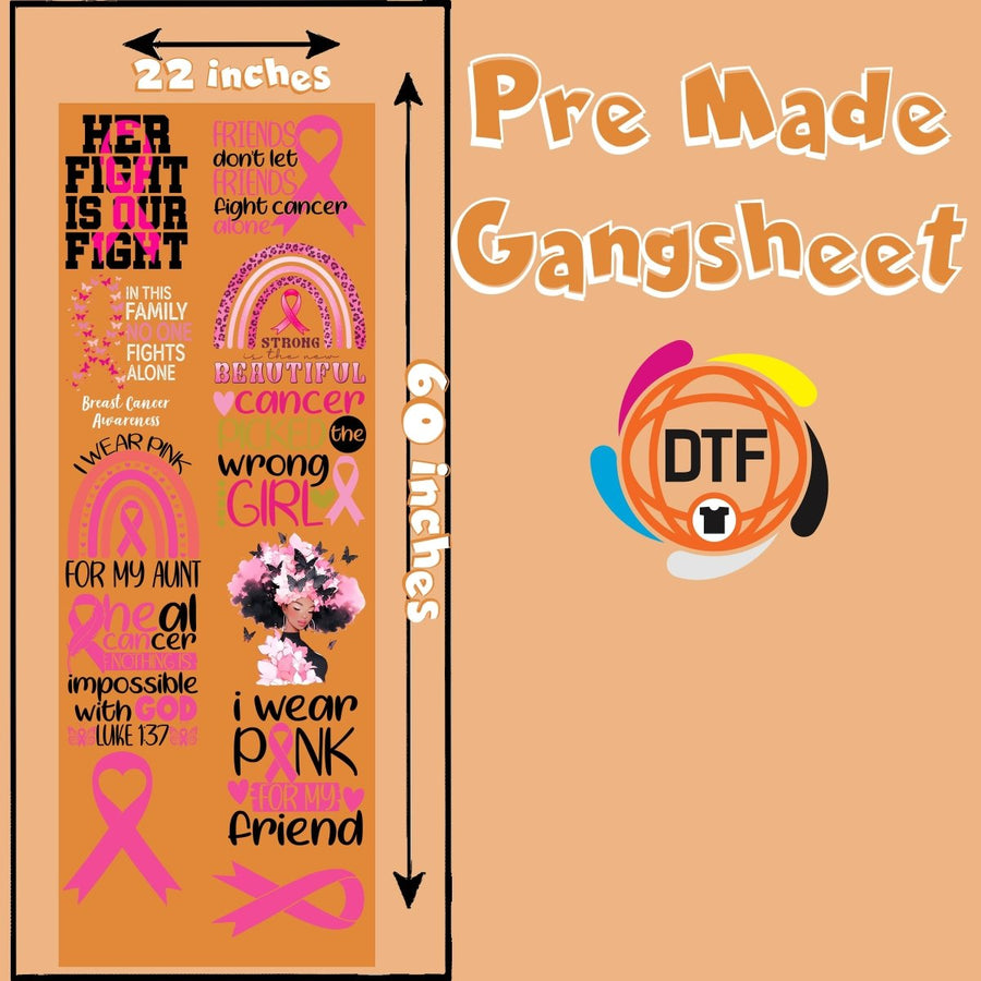 Hope & Healing Collective Premade DTF Gangsheet - Buy Bulk DTF