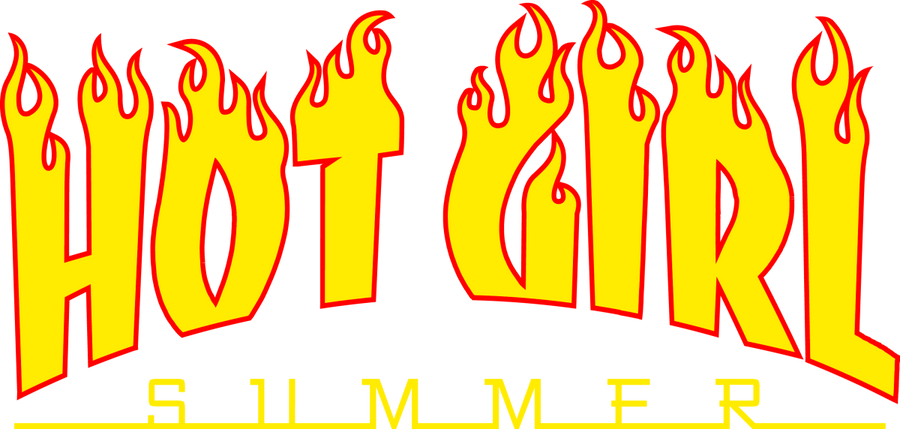 HOT GIRL SUMMER FIRE - Ready To Press DTF Transfer - Buy Bulk DTF