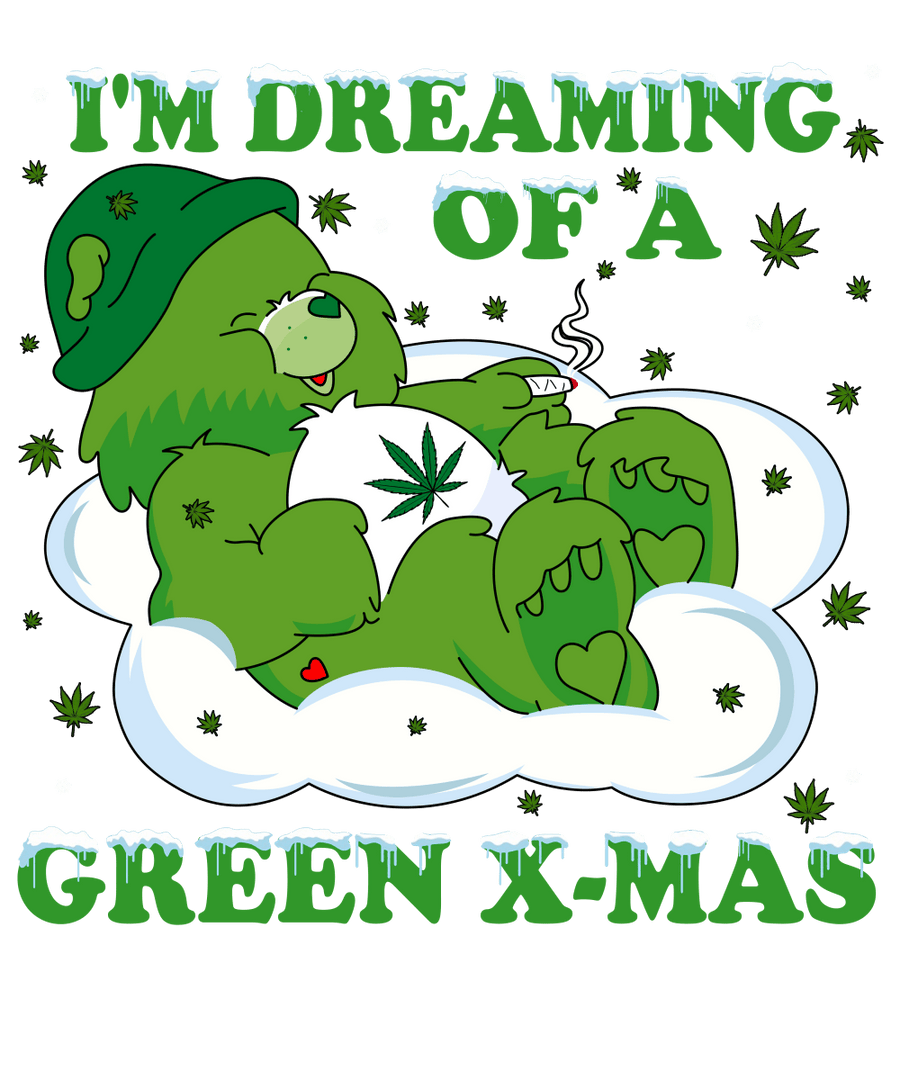 I_M DREAMING OF A GREEEN XMAS Ready To Press DTF Transfer - Buy Bulk DTF