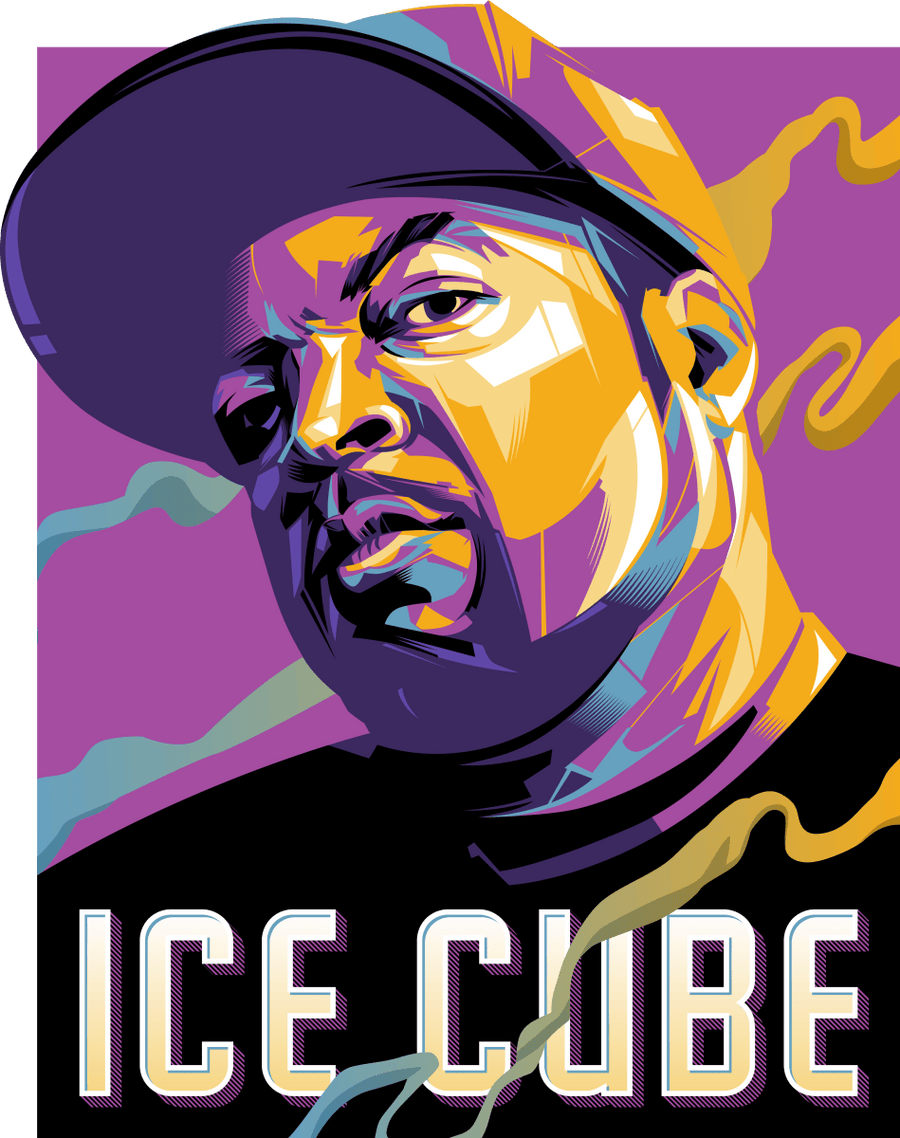 Ice Cube - Pop Art - Ready To Press DTF Transfers - Buy Bulk DTF