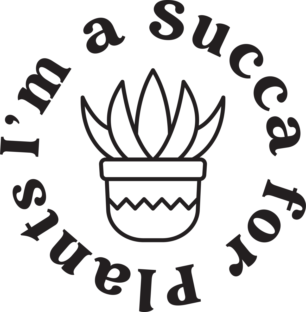 Im a Succa for Plants - Ready To Press DTF Transfer - Buy Bulk DTF