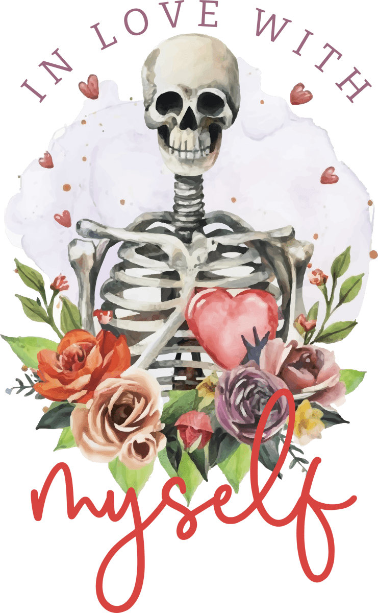 In Love With Myself Ready To Press DTF Transfer - Buy Bulk DTF