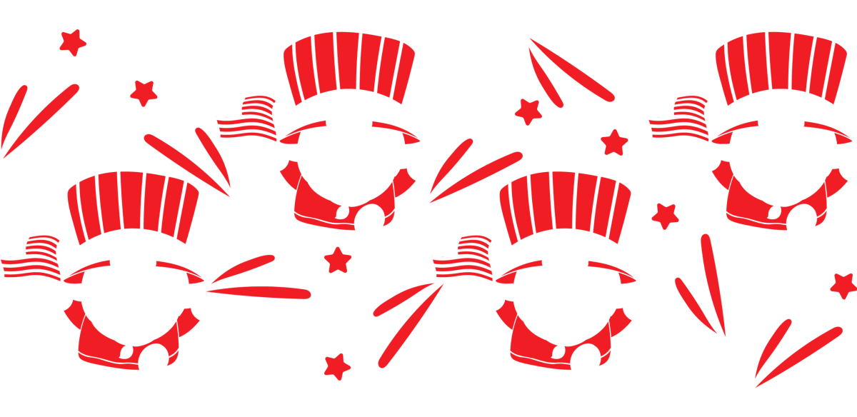 Independence Day Dazzle DTF Libbey Glass Wrap - Buy Bulk DTF