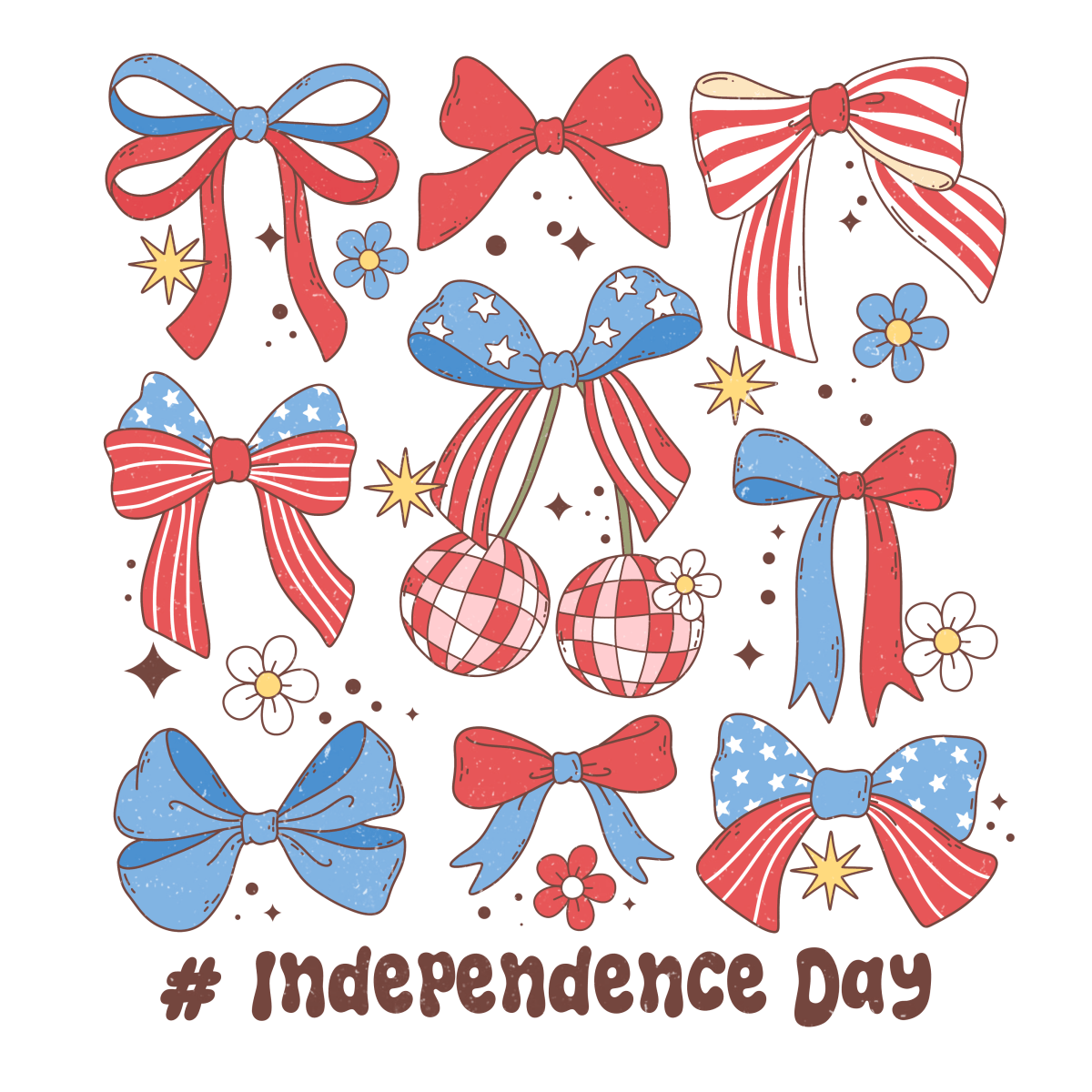 Independence Day - Ready To Press DTF Transfers - Buy Bulk DTF