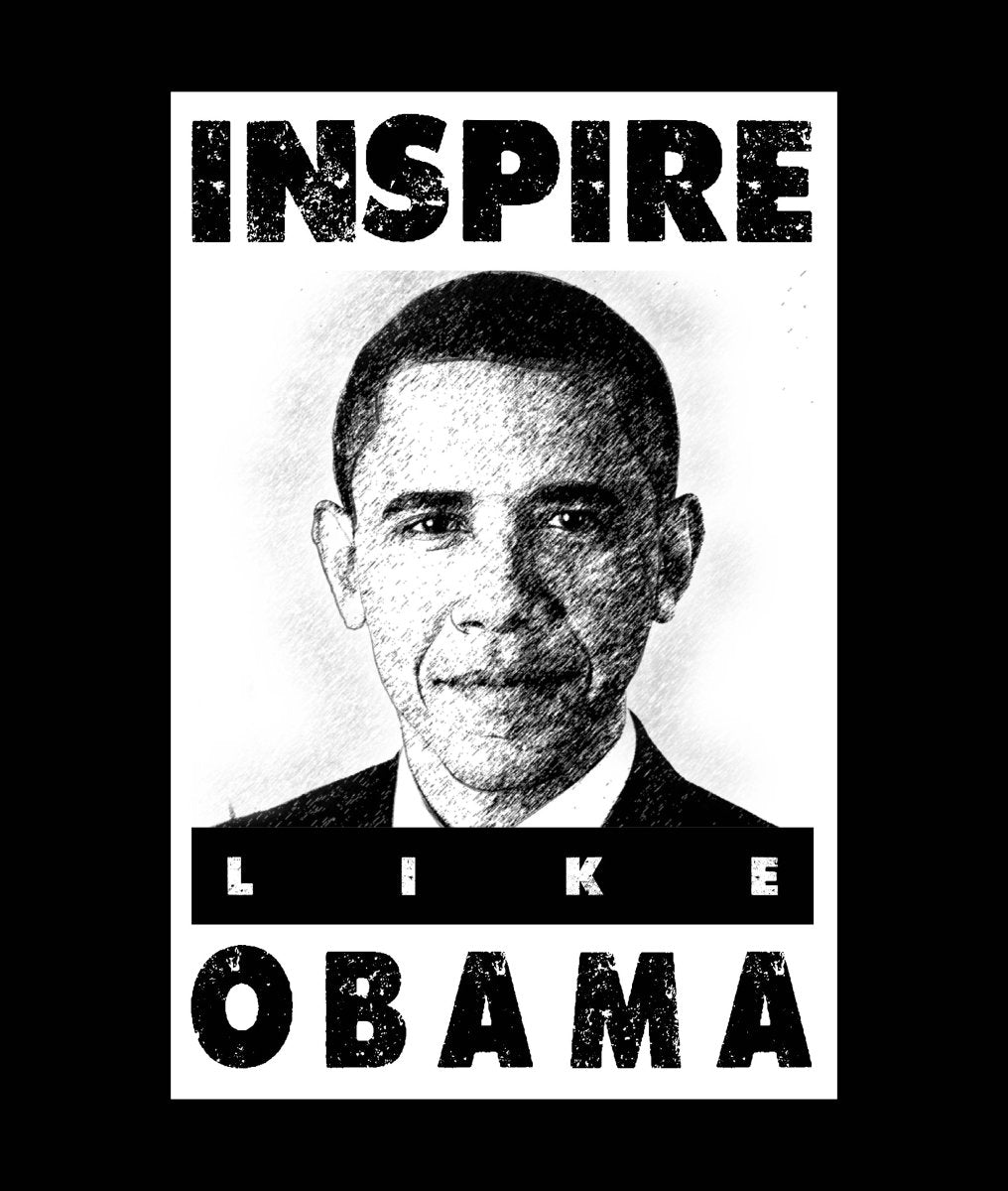 Inspire Like Obama - Ready To Press DTF Transfer - Buy Bulk DTF