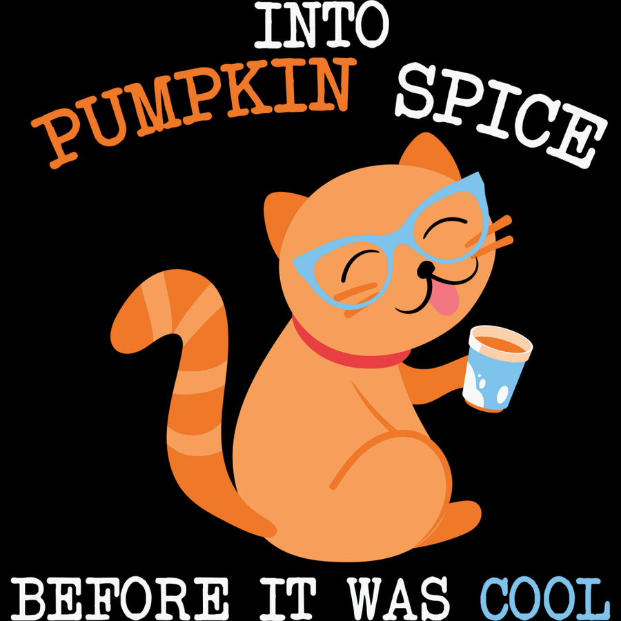 Into Pumpkin Spice - Ready To Press DTF Transfers - Buy Bulk DTF