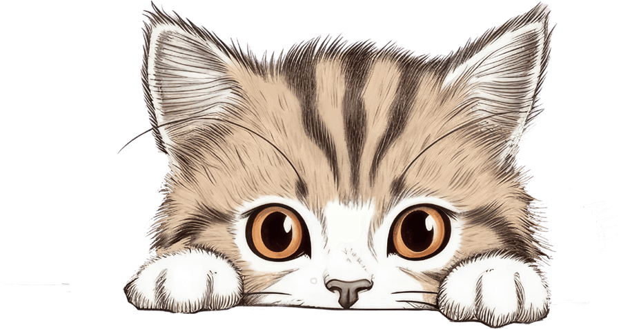 Intrigued Tabbies - Ready to Press DTF Transfers - Buy Bulk DTF