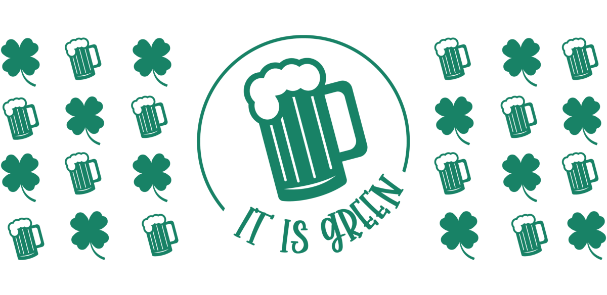 it is green - UV DTF Libbey Glass Wrap - Buy Bulk DTF