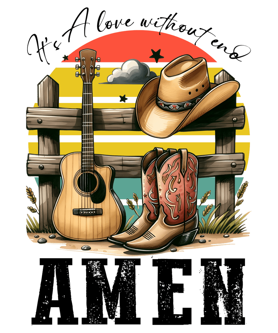 Its A Love Without - Ready To Press DTF Transfers - Buy Bulk DTF