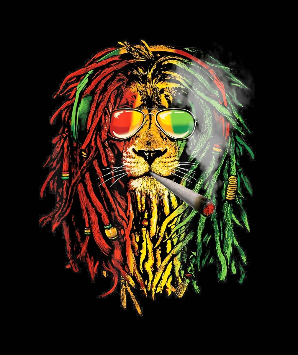 Jamaican Royal Lion Ready To Press DTF Transfer - Buy Bulk DTF