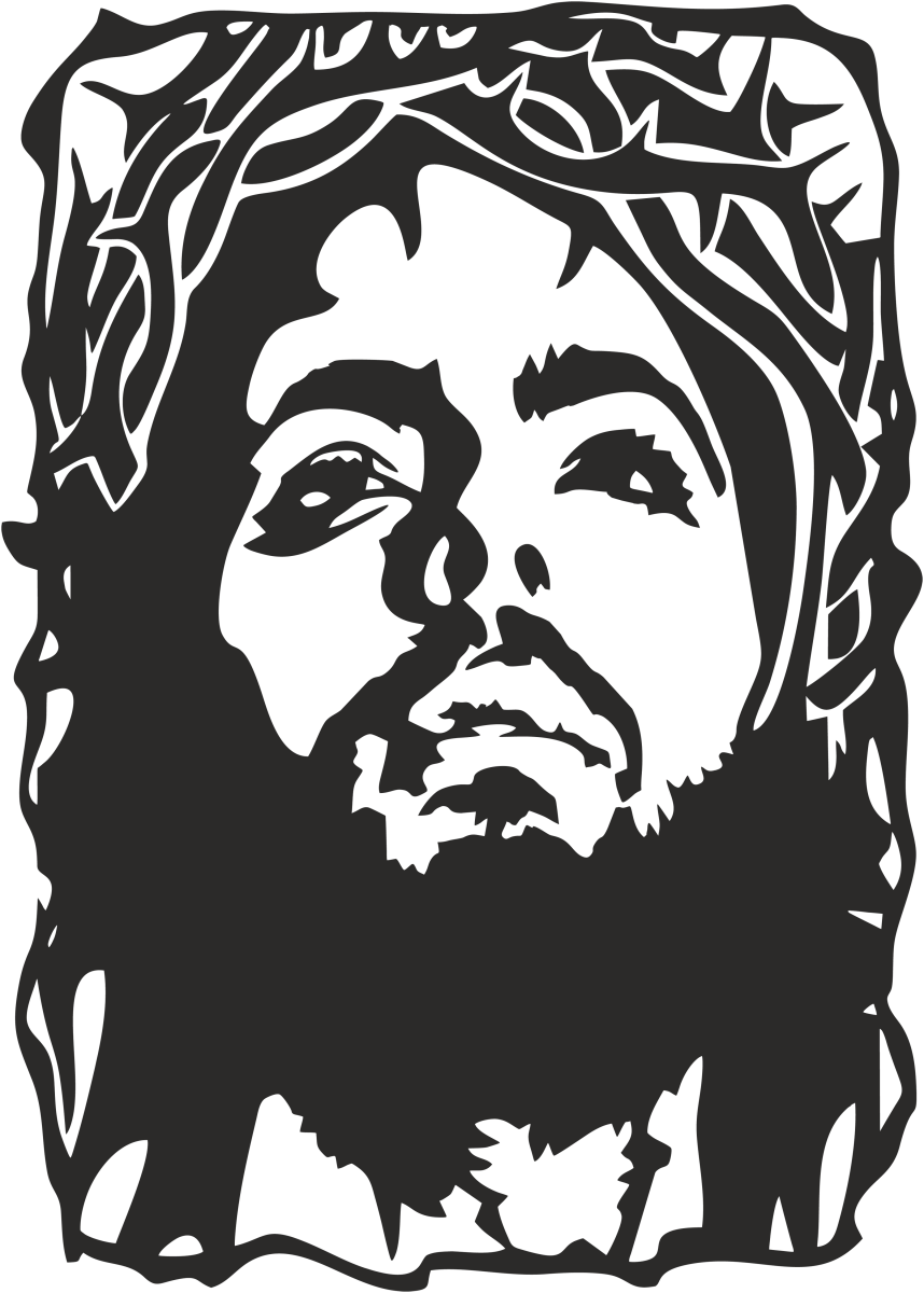 Jesus Crown Of Thorns - Ready To Press DTF Transfers - Buy Bulk DTF