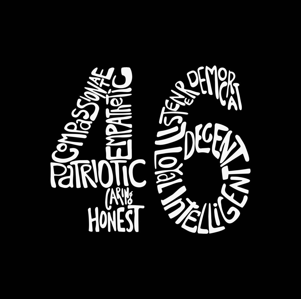 Joe Biden 46th President - Ready To Press DTF Transfer - Buy Bulk DTF