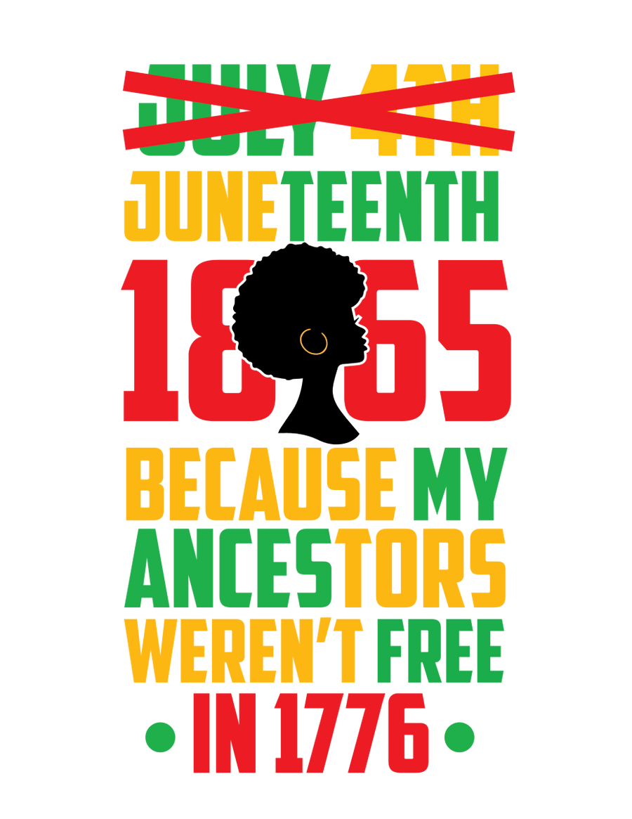 JUNETEENTH - 07 - Ready To Press DTF Transfer - Buy Bulk DTF