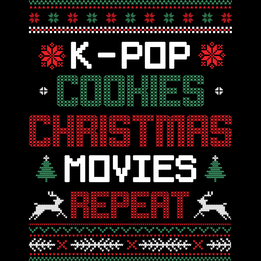 K - pop Cookies Christmas Movies Repeat - Ready to Press DTF Transfers - Buy Bulk DTF