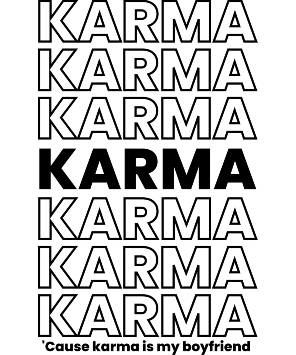 Karma - Taylor Swift Midnights - Ready To Press DTF Transfers - Buy Bulk DTF