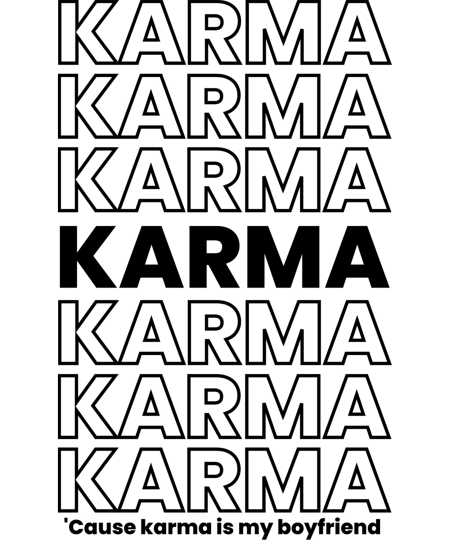 Karma - Taylor Swift Midnights - Ready To Press DTF Transfers - Buy Bulk DTF