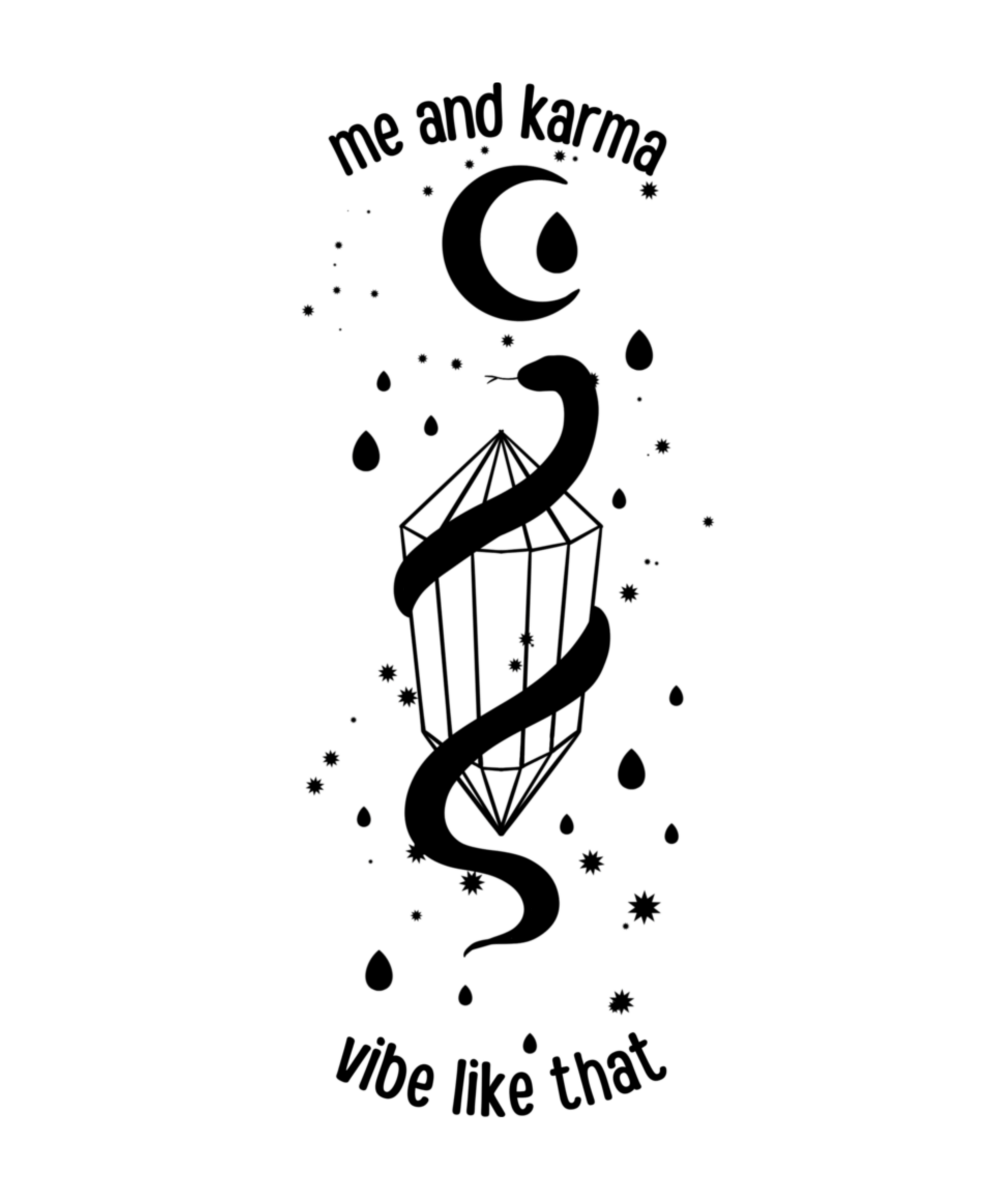 Karma - Taylor Swift - Ready To Press DTF Transfers - Buy Bulk DTF