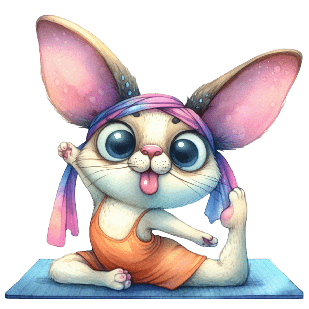 Kitty Balance - Ready To Press DTF Transfers - Buy Bulk DTF