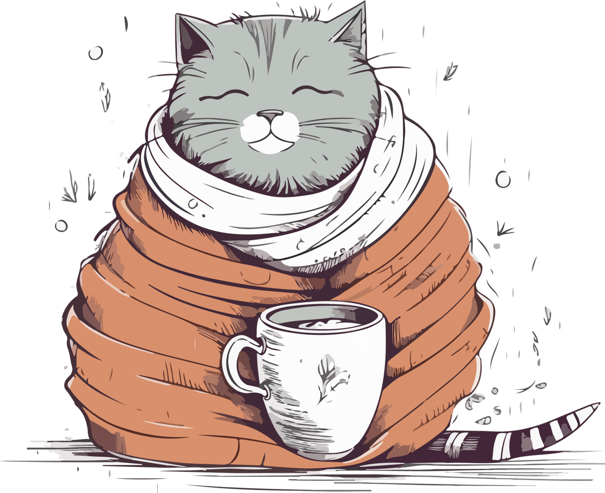 Kitty Coffeehouse - Ready to Press DTF Transfers - Buy Bulk DTF