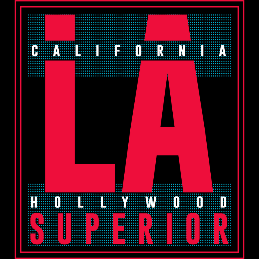 LA California Superior - Ready To Press DTF Transfer - Buy Bulk DTF