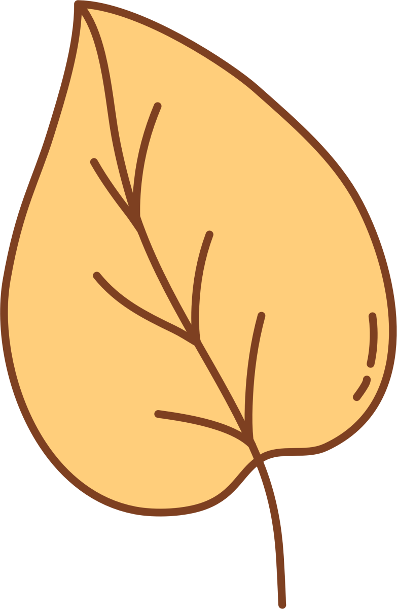 Leaf - Poplar - Yellow - Ready To Press DTF Transfer - Buy Bulk DTF