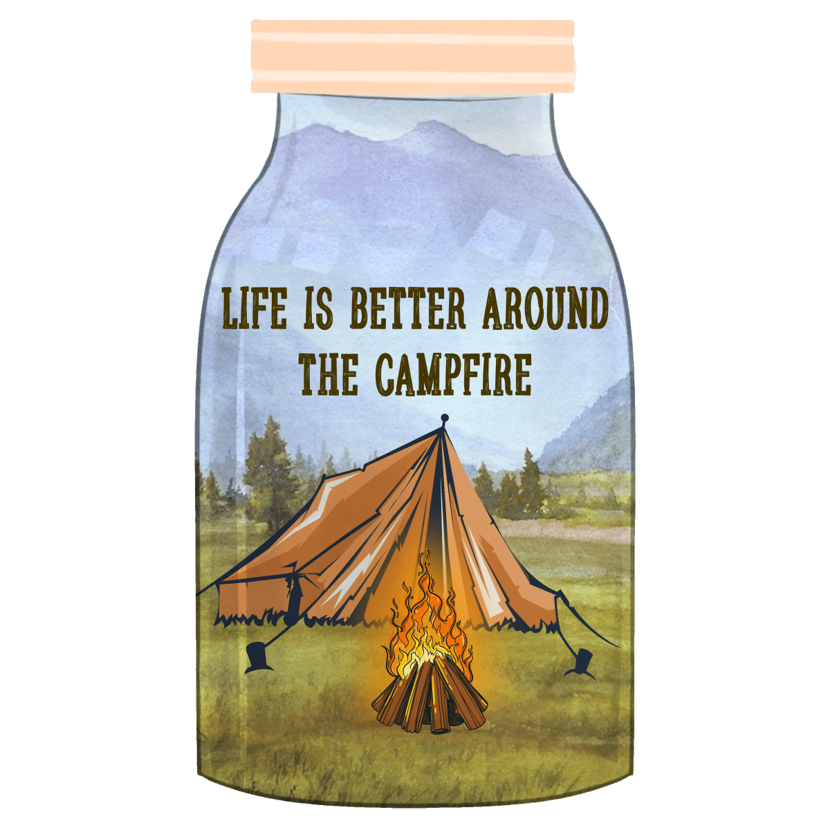 Life - Is - Better - Around - Ready To Press DTF Transfers - Buy Bulk DTF