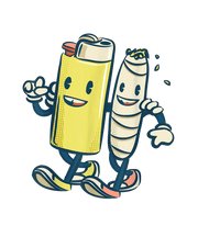 Lighter Joint Friends 420 Smoking Weed Cannabis Marijuana T-Shirt Ready To Press DTF Transfer - Buy Bulk DTF