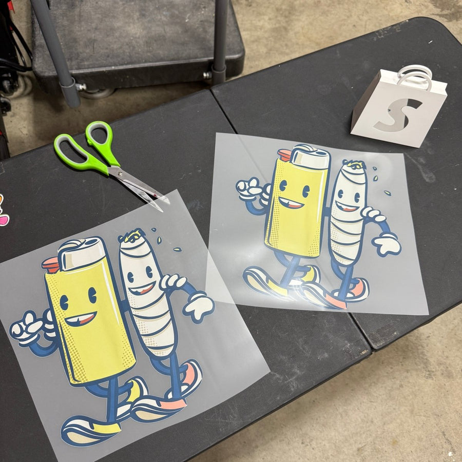 Lighter Joint Friends 420 Smoking Weed Cannabis Marijuana T-Shirt Ready To Press DTF Transfer - Buy Bulk DTF