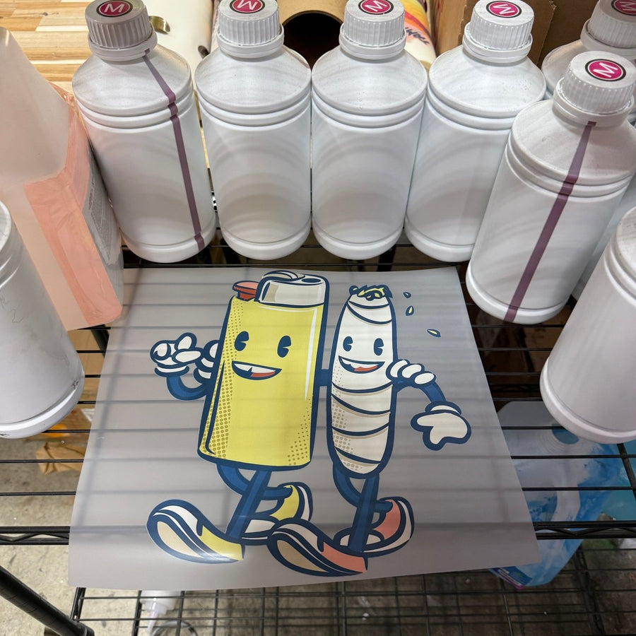 Lighter Joint Friends Ready To Press DTF Transfer - Buy Bulk DTF