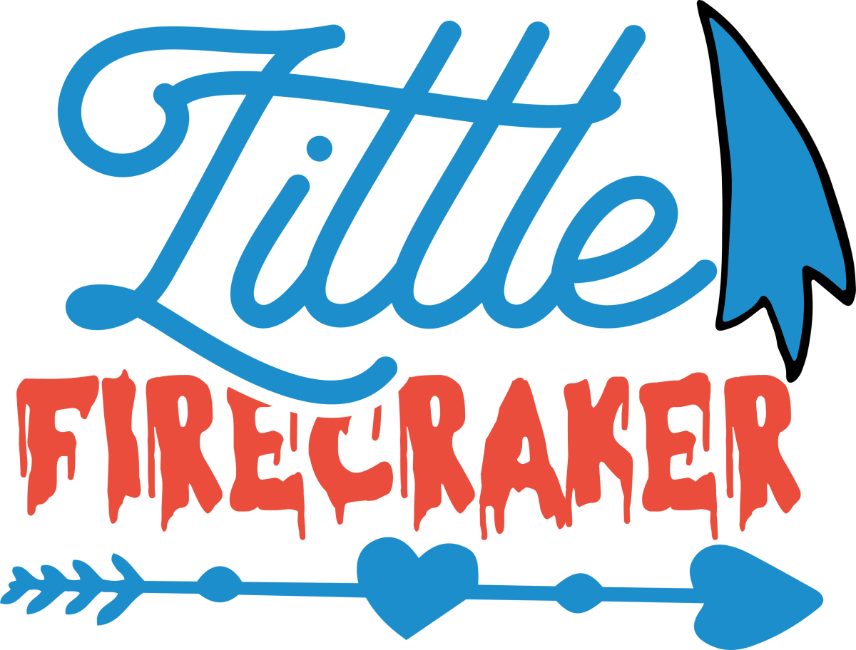 Little Firecraker - 1142 Ready to Press DTF Transfer - Buy Bulk DTF