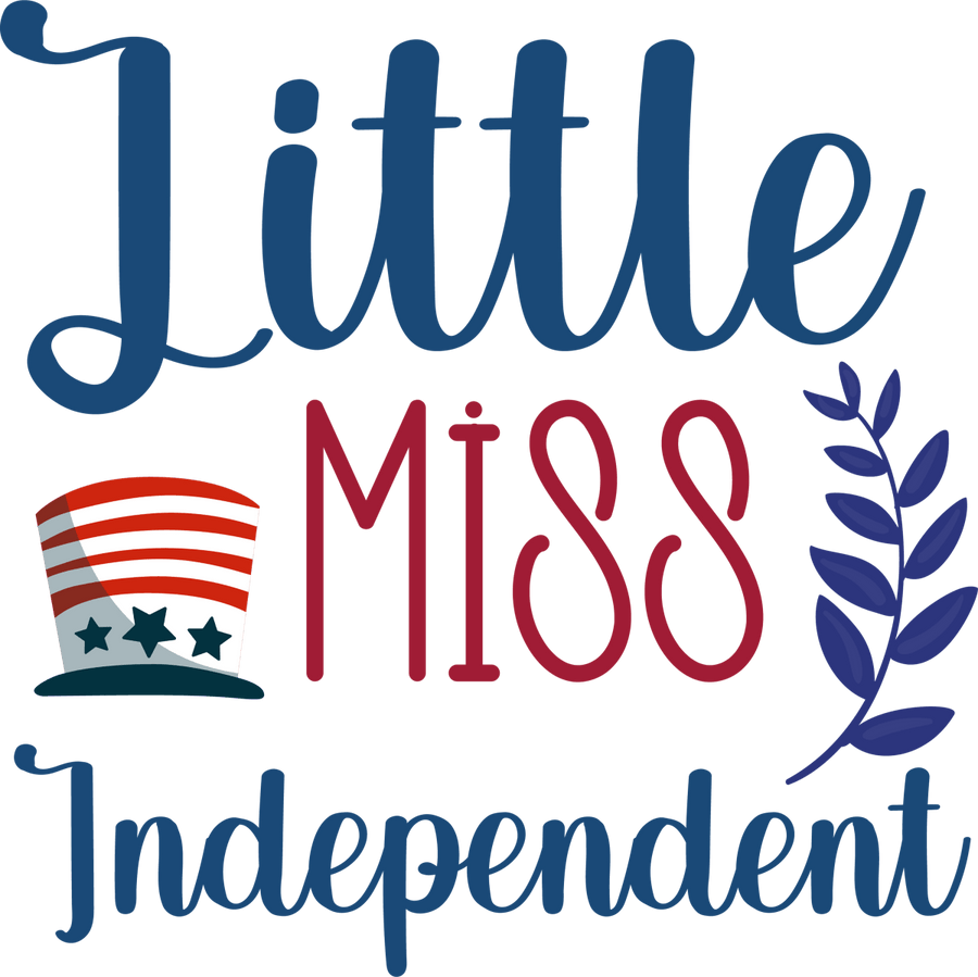 Little Miss Independent - 1148 Ready to Press DTF Transfer - Buy Bulk DTF