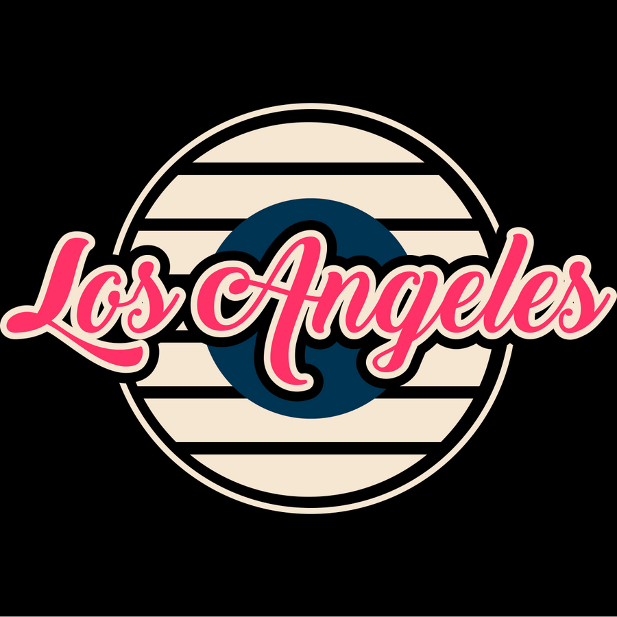 Los Angeles - Logo - Ready To Press DTF Transfer - Buy Bulk DTF