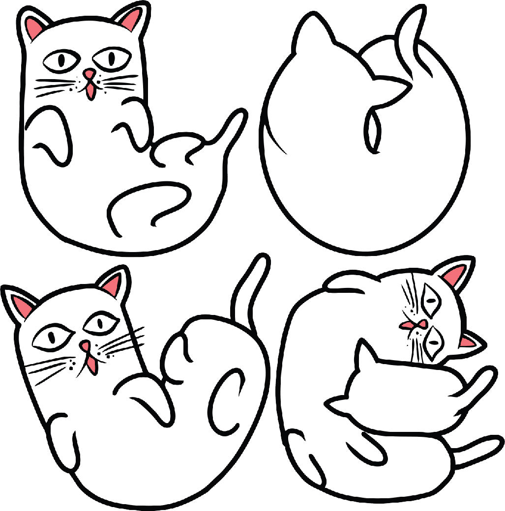 LOVE Cats - Ready To Press DTF Transfer - Buy Bulk DTF