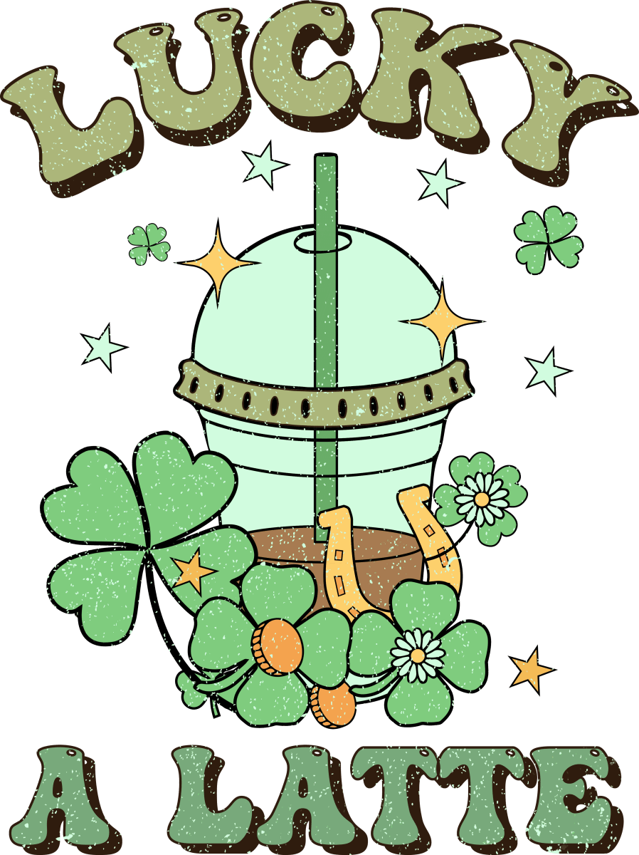 Lucky A Latter Ready To Press DTF Transfers - Buy Bulk DTF