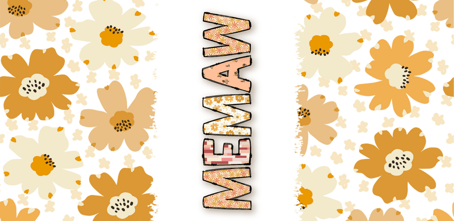 Luminous Love Letters - UV DTF Libbey Glass Wrap - Buy Bulk DTF