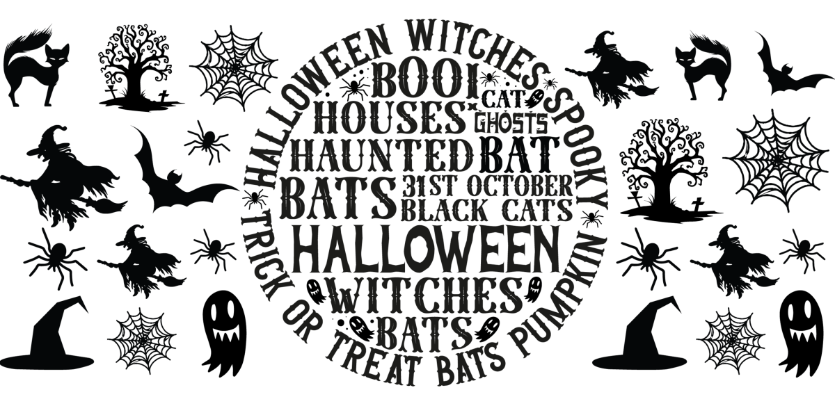 Macabre Mystique Collection - UV DTF Libbey Glass Wrap - Buy Bulk DTF