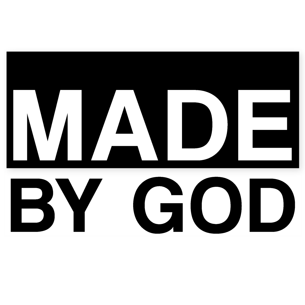 Made By God Design Ready To Press DTF Transfer - Buy Bulk DTF