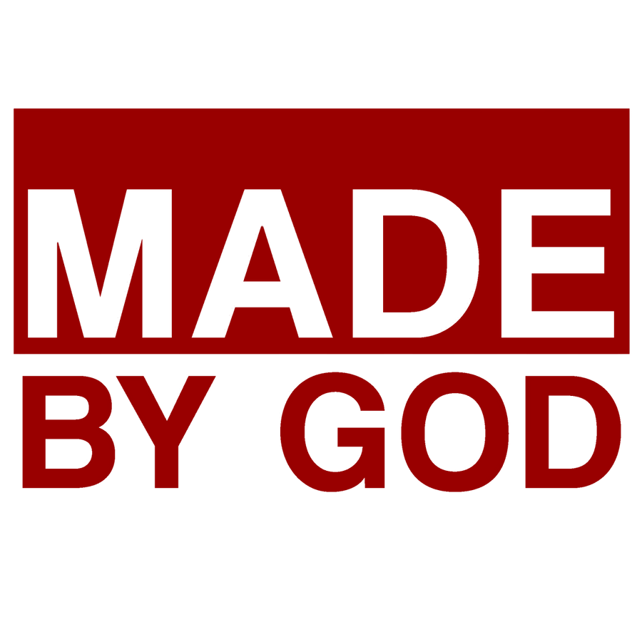 Made By God Red Ready To Press DTF Transfer - Buy Bulk DTF