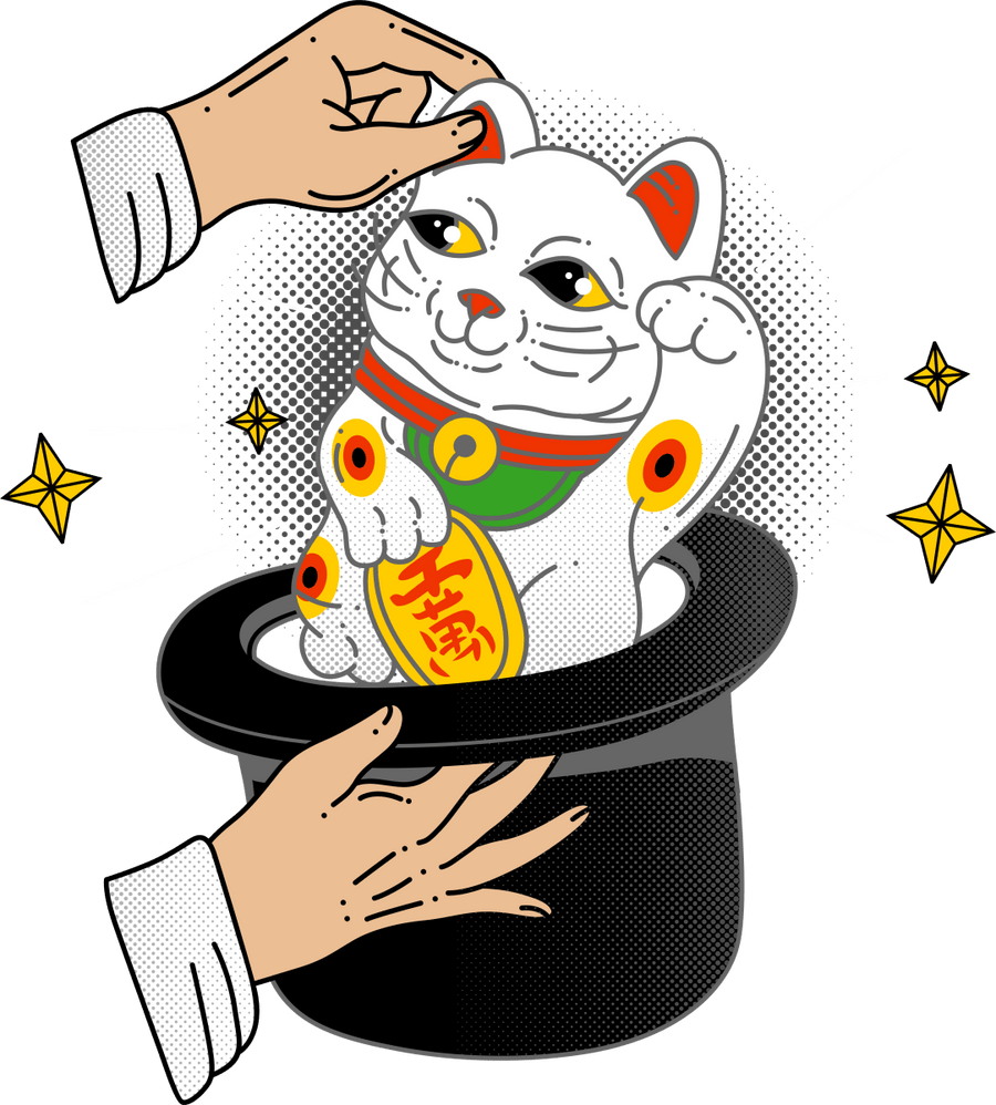 MAGIC CAT - Ready To Press DTF Transfer - Buy Bulk DTF