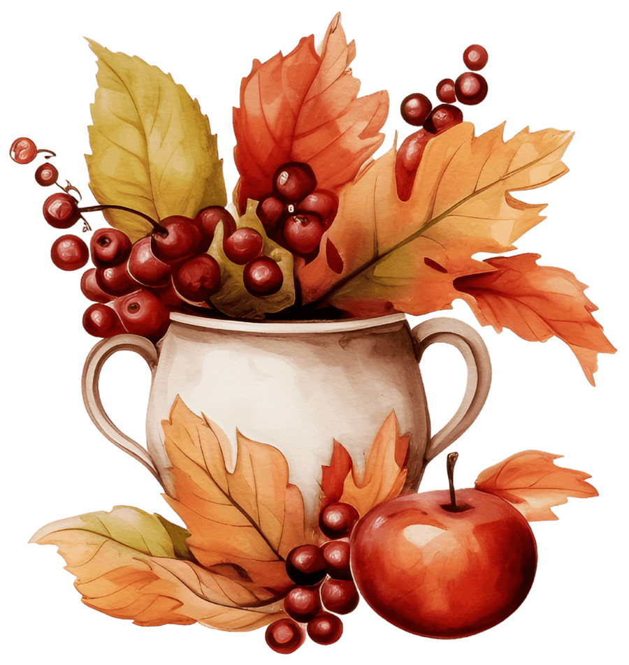 Magical Fall Flowers Watercolor Ready to Press DTF Transfers - Buy Bulk DTF