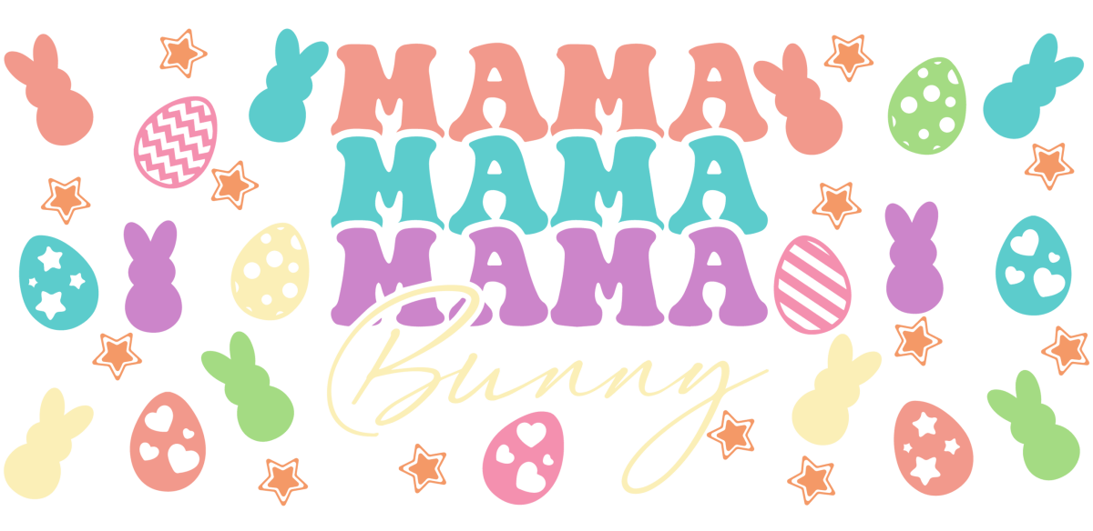 Mama Bunny - UV DTF Libbey Glass Wrap - Buy Bulk DTF