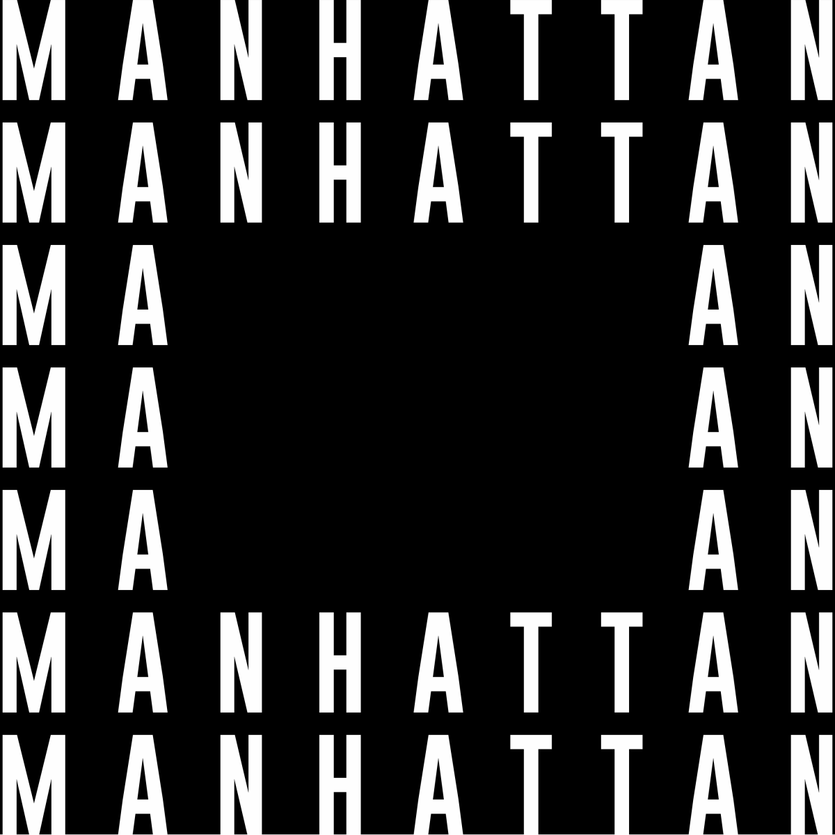 Manhattan Square - Ready To Press DTF Transfer - Buy Bulk DTF