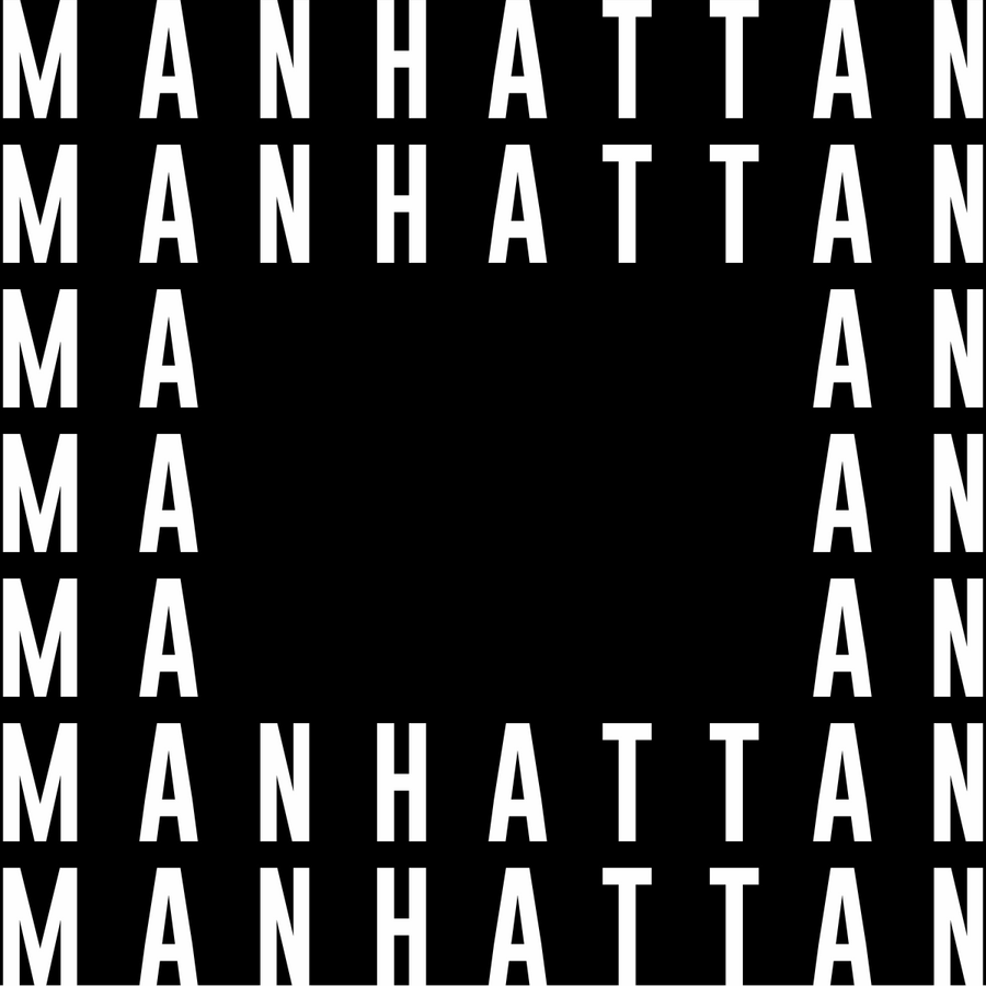 Manhattan Square - Ready To Press DTF Transfer - Buy Bulk DTF