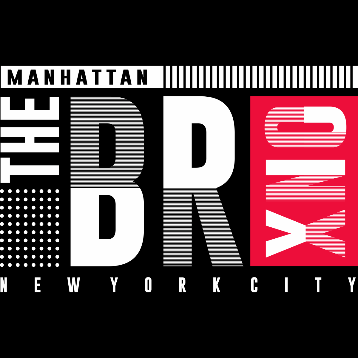 Manhattan - The Bronx - Ready To Press DTF Transfer - Buy Bulk DTF