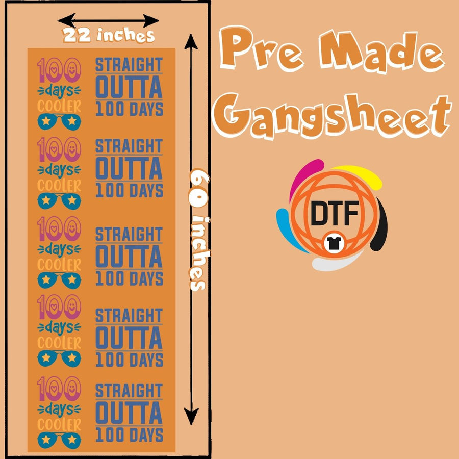 Master In Education Premade DTF Gangsheet - Buy Bulk DTF