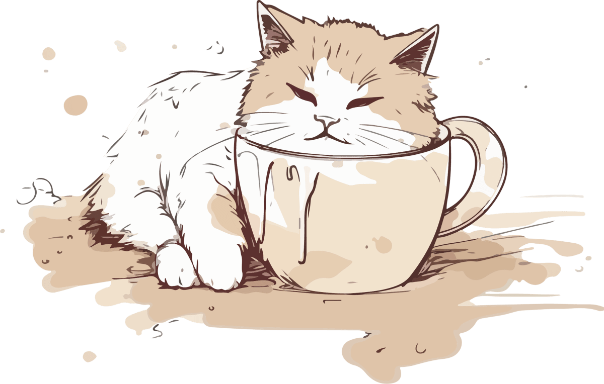 Meow Mornings - Ready to Press DTF Transfers - Buy Bulk DTF