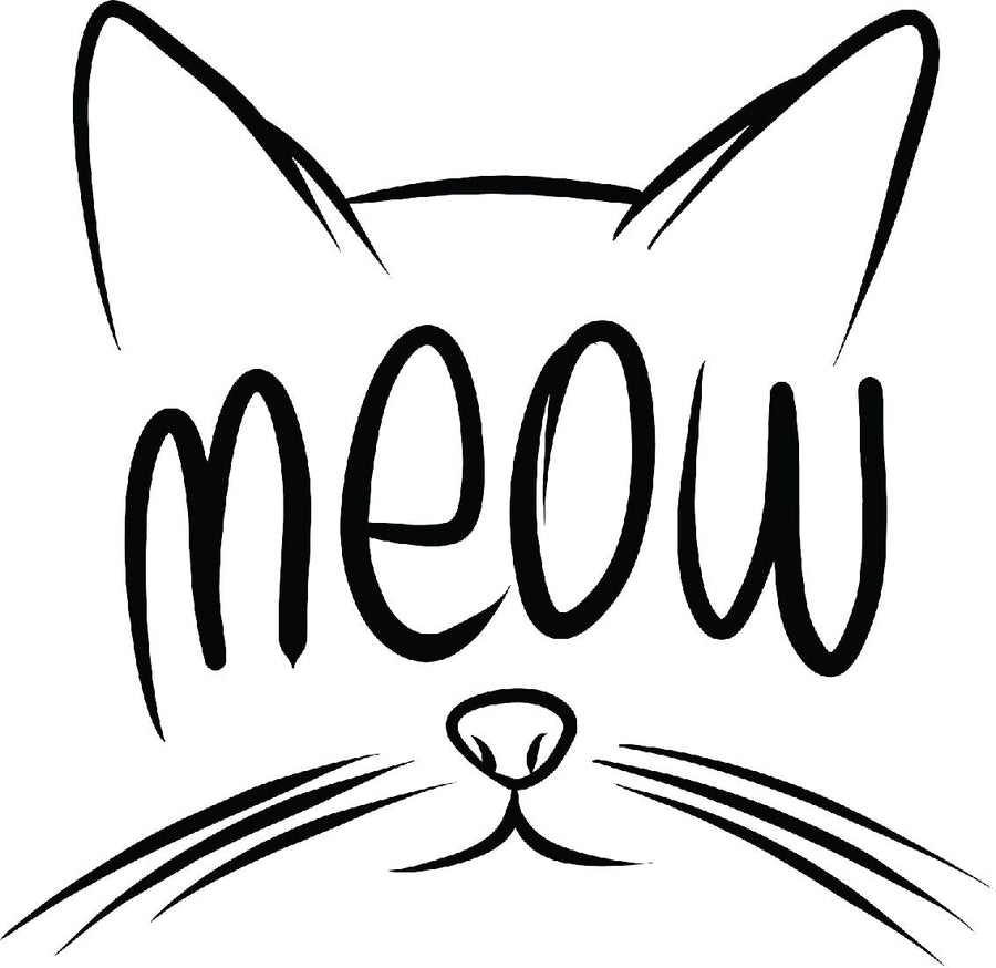 Meow - Ready To Press DTF Transfer - Buy Bulk DTF