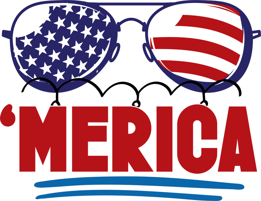 Merica 1163 Ready to Press DTF Transfer - Buy Bulk DTF