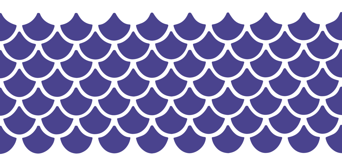 Mermaid Scale - UV DTF Libbey Glass Wrap - Buy Bulk DTF