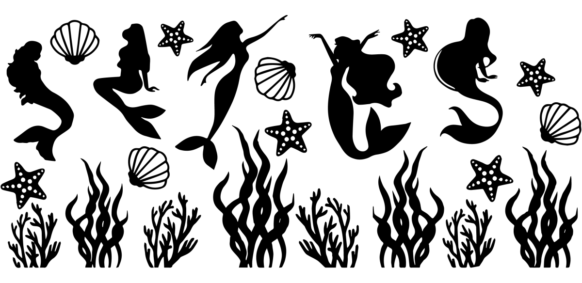 Mermaid - UV DTF Libbey Glass Wrap - Buy Bulk DTF